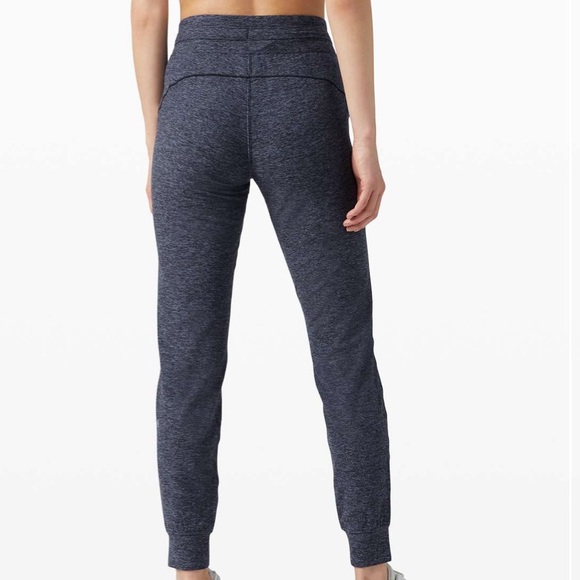 Lululemon Ready To Rulu Pant Heathered Peri Purple / Black Size 4 - Picture 2 of 6